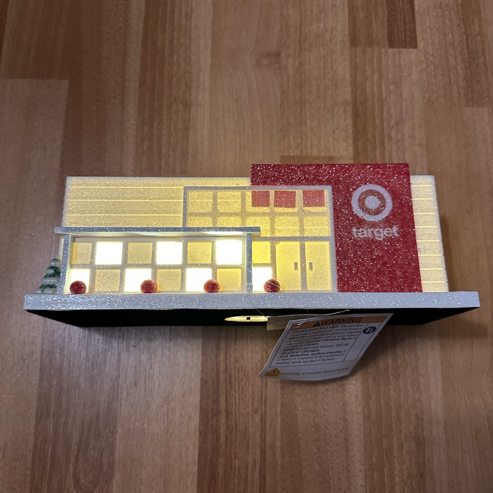 Target Bullseye Playground Light Up Target Store Christmas Decoration